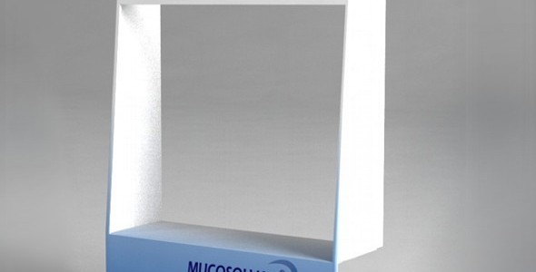 Изготовление диспенсера для компании Mucosolvan