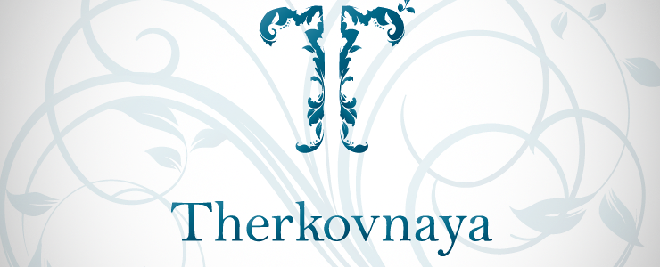 Дизайн логотипа для компании Therkovnaya