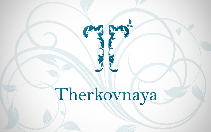 Дизайн логотипа для компании Therkovnaya