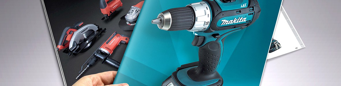 Изготовление дизайна и печать каталога Makita